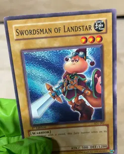 Swordsman of Landstar SDJ-002 1st Edition Yugioh Lightly played - Image 2