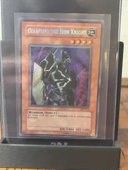 Yu-Gi-Oh! Gearfried the Iron Knight BPT-012 Secret Rare NM - Image 1