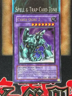 Yugioh Cyber Ogre 2 CDIP-EN036 Ultra Rare 1st Ed NM - Image 1