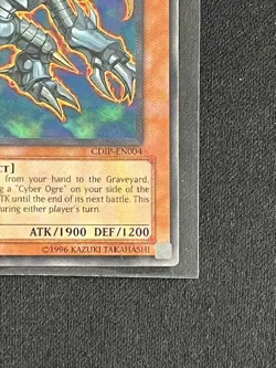 Cyber Ogre CDIP-EN004 YuGiOh Cyberdark Impact - Image 4