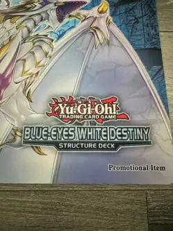 Yu-Gi-Oh! - Konami - Blue-Eyes White Destiny Structure Deck Playmat - OFFICIAL - Image 2