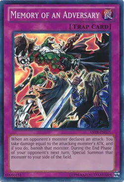 1x (LP) Memory of an Adversary - ABYR-EN075 - Super Rare - Unlimited Edition Yu - Image 1