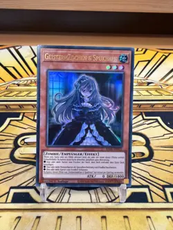 Yugioh Geistermadchen & Spukhaus Ultra Rare RA01-DE011 - Image 1