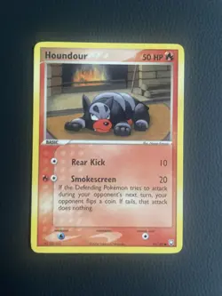 Houndour 59/109 Ex Team Rocket Returns Pokemon Card Non Holo LP+ - Image 1