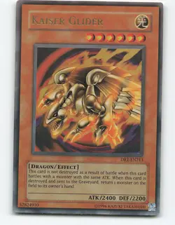 Kaiser Glider #DR1-EN213 Ultra Rare Yugioh Card - Image 1