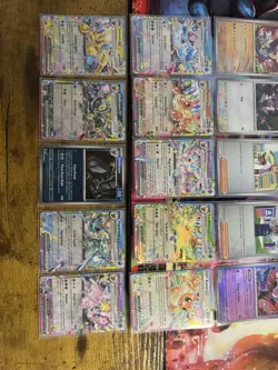 Pokemon TCG Prismatic Evolutions All 9 Double Rare Cards and Poke Ball Cards NM - Image 2