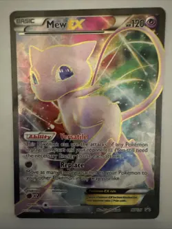 Pokemon Mew EX XY126 Full Art Black Star Ultra Rare Promo Holo Card - Image 1