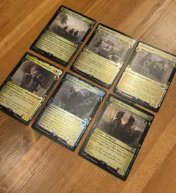 MTG LotR Cards NM Foil Showcase Scrolls Lot, Lord of the Rings LTR, Collector - Image 2