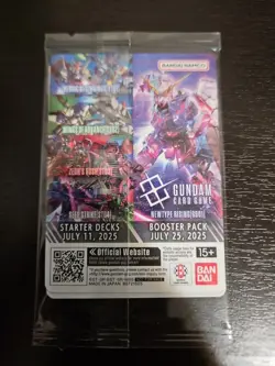 Gundam Card Game World Tour 2025 English EX Base EXBP-003 Sealed - Image 2