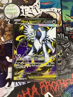 Pokemon Mega Absol ex 161/132 Mega Evolution Ultra Rare UR Full Art TCG Card - Image 1