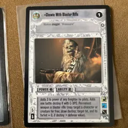 SWCCG Lord Maul Star Wars CCG Power 7 Decipher Card Dark Jedi Boba Fett Chewie - Image 4