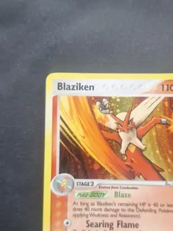 Pokemon TCG Blaziken EX Emerald Holo Rare Card 1/106 - Image 2