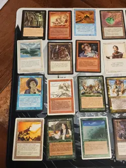Lot Of 100+ MTG Vintage RARE Cards, Sets Revised - Exodus, HP-MP Played 004 - Image 2