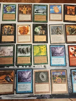 Lot Of 100+ MTG Vintage RARE Cards, Sets Revised - Exodus, HP-MP Played 004 - Image 4