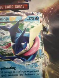Greninja EX XY20- XY Black Star Promo Holo Rare Pokemon Card NM Near Mint - Image 3