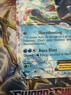 Greninja EX XY20- XY Black Star Promo Holo Rare Pokemon Card NM Near Mint - Image 4