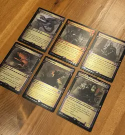 MTG LotR Cards NM Foil Showcase Scrolls Lot, Lord of the Rings LTR, Collector - Image 2