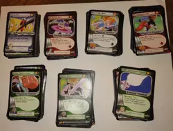 Dragonball Z Card Lot Heavily Played 200+ English Common Various Sets - Image 1