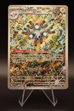 Magneton SVP 159 Black Star Promo Holo Card Surging Sparks, Pokemon TCG Full Art - Image 1