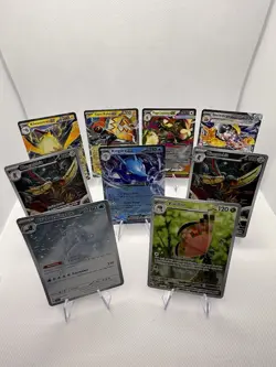 (9) Pokemon Cards Assorted Modern Lot of 9 Cards From Various Sets Lp/Nm - Image 1