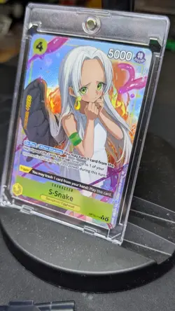 S-Snake (Alt Art) OP13-114 R Carrying on His Will - ONE PIECE Card Game ENGLISH - Image 2