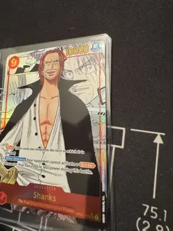 Shanks OP01-120 Manga Rare SEC PRB One Piece Card English - Image 5
