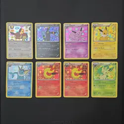 Eeveelution Full Set BW Black Star Promos BW87-BW94 8 Promo Cards NO GLACEON - Image 1
