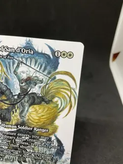 MTG Final Fantasy - Knights of San d’Oria - M 0002 Borderless (Showcase) - Image 2