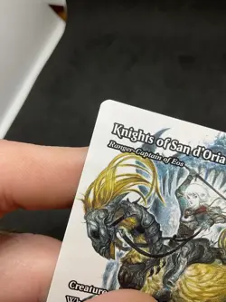 MTG Final Fantasy - Knights of San d’Oria - M 0002 Borderless (Showcase) - Image 3