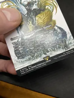 MTG Final Fantasy - Knights of San d’Oria - M 0002 Borderless (Showcase) - Image 5