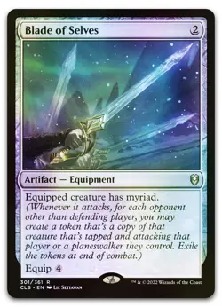 Blade of Selves #301 (Foil) (NM) Baldur's Gate CLB Magic MTG - Image 1