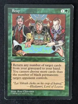 1x MTG Reap - Tempest (TMP) - Magic the Gathering - Image 1