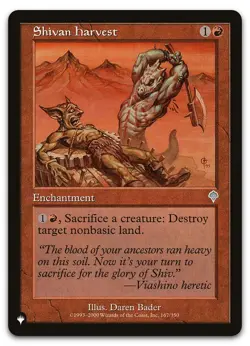 Shivan Harvest #167/350 (NM) List Reprints LIST LIST Magic MTG - Image 1
