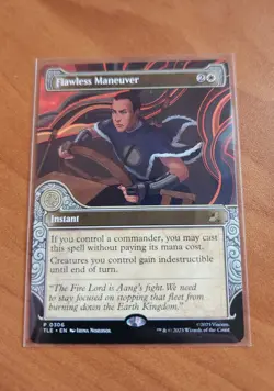 Magic MTG Avatar Eternal Legal Flawless Maneuver TLE 0306 Showcase Promo - Image 1