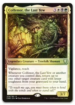 Colfenor, the Last Yew #274 (Foil) (LP) Commander Legends CMR Magic MTG - Image 1