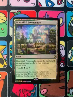 Magic The Gathering: Bountiful Promenade FOIL Promo 348/361 - Commander Legends - Image 1