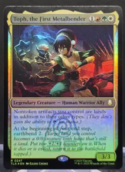 Toph, the First Metalbender #247 Avatar: The Last Airbender Foil Rare - Image 1