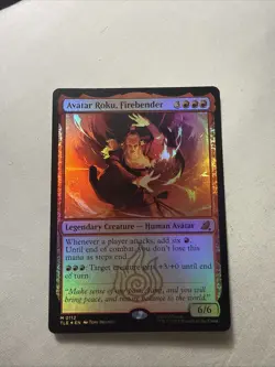 Avatar Roku, Firebender M Foil Avatar: The Last Airbender: Eternal-Legal 112 NM - Image 1