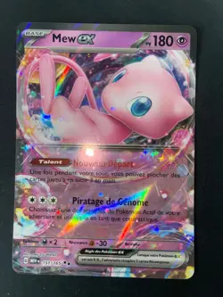 Carte Pokemon Mew Ex 151/165 - 151 EV3.5 - MINT Neuve - Image 1