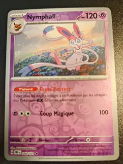 Carte Pokemon REVERSE Nymphali 040/131 PRE SV8.5 Evolutions Prismatiques FR NEUF - Image 1