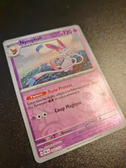 Carte Pokemon REVERSE Nymphali 040/131 PRE SV8.5 Evolutions Prismatiques FR NEUF - Image 2
