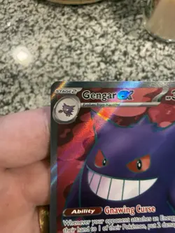Pokemon TCG Gengar EX Temporal Forces 193/162 Full Art Ultra Rare - Image 2