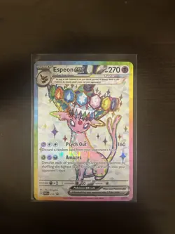 Pokemon TCG Umbreon 176 & Espeon ex 175 Promo Set Prismatic evolutions NM - Image 3
