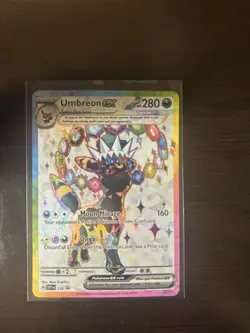 Pokemon TCG Umbreon 176 & Espeon ex 175 Promo Set Prismatic evolutions NM - Image 5