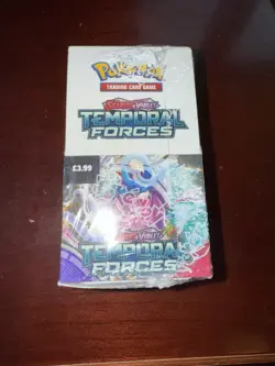 Pokemon - Temporal Forces Half Booster Box 18 Pack Display Scarlet Violet Sealed - Image 3