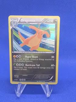 Pokemon Dragon Vault Dragonite 5/20 Cosmos Holo Blister Exclusive Promo LP - Image 1