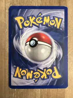Pokemon TCG Nidoran Base Set 55/102 Regular Shadowless Common DAMAGED - Image 2