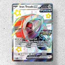 Pokemon TCG - Iron Treads ex SVP073 Promo Ultra Rare Stamped- Paldean Fates (NM) - Image 1