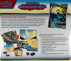 Pokemon TCG Scarlet & Violet Paradox Rift Elite Trainer Box - Roaring Moon - Image 3