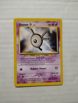 Pokemon TCG Neo Revelation Unown [K] 58/64 - WOTC - Image 1